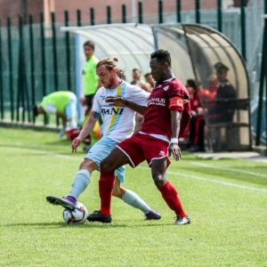 Emmanuel Enzo Abrfah ,in Action (Captain Armband)