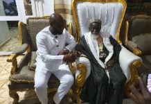George Afriyie prepares ahead of GFA elections as he pays courtesy call on Chief Imam