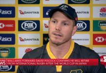 David Pocock confirms international rugby retirement after 2019 Rugby World Cup