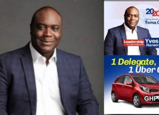 Parliamentary aspirant for Tema Central promises each delegate in his constituency one Uber car