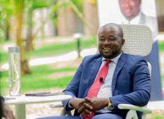 PRESIDENT SIMEON-OKRAKU VISITS QUEENS AND PRINCESSES IN PRAMPRAM