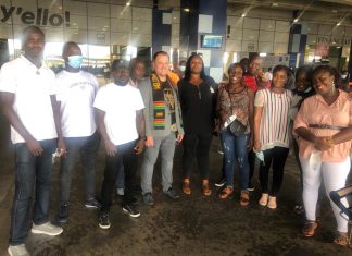 World Combat Ju Jutsu President Arrives In Ghana