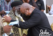 Photos: National Chief Imam Commiserate with former president over loss of his brother