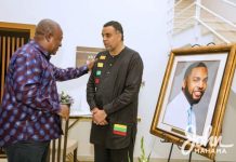 PHOTOS: John Mahama Commiserate With Heward-Mills Family