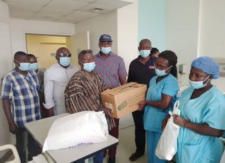 PHOTOS: Ablekuma Central MP Support’s Hospitalized branch Chairman