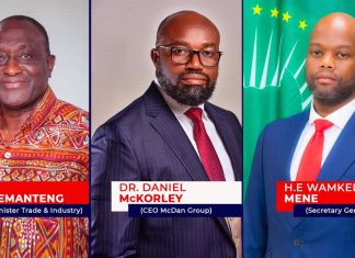 Alan Kyeremanteng Lauds McDan for Making African Free Trade A Reality