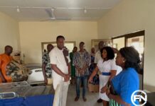 Ablekuma Central MCE Frank Nkansah Inspects Health Facilities