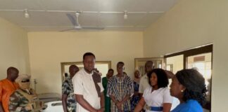 Ablekuma Central MCE Frank Nkansah Inspects Health Facilities