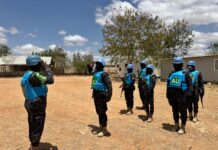 Successful Security Operation as GFPU-5 Escorts UNTMIS Delegation for Farmers’ Training in Somalia